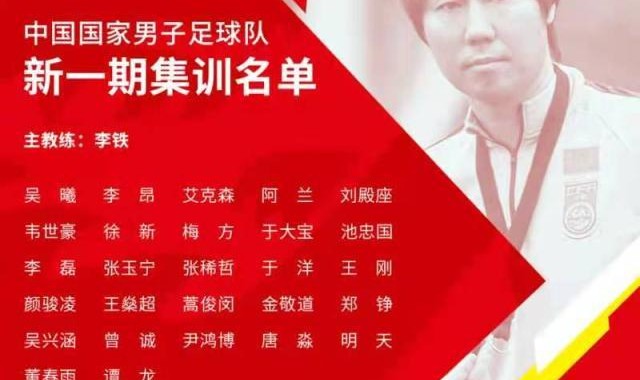 澳彩图库开奖-国足新年首期集训名单海归“低调” 老面孔以稳为主
